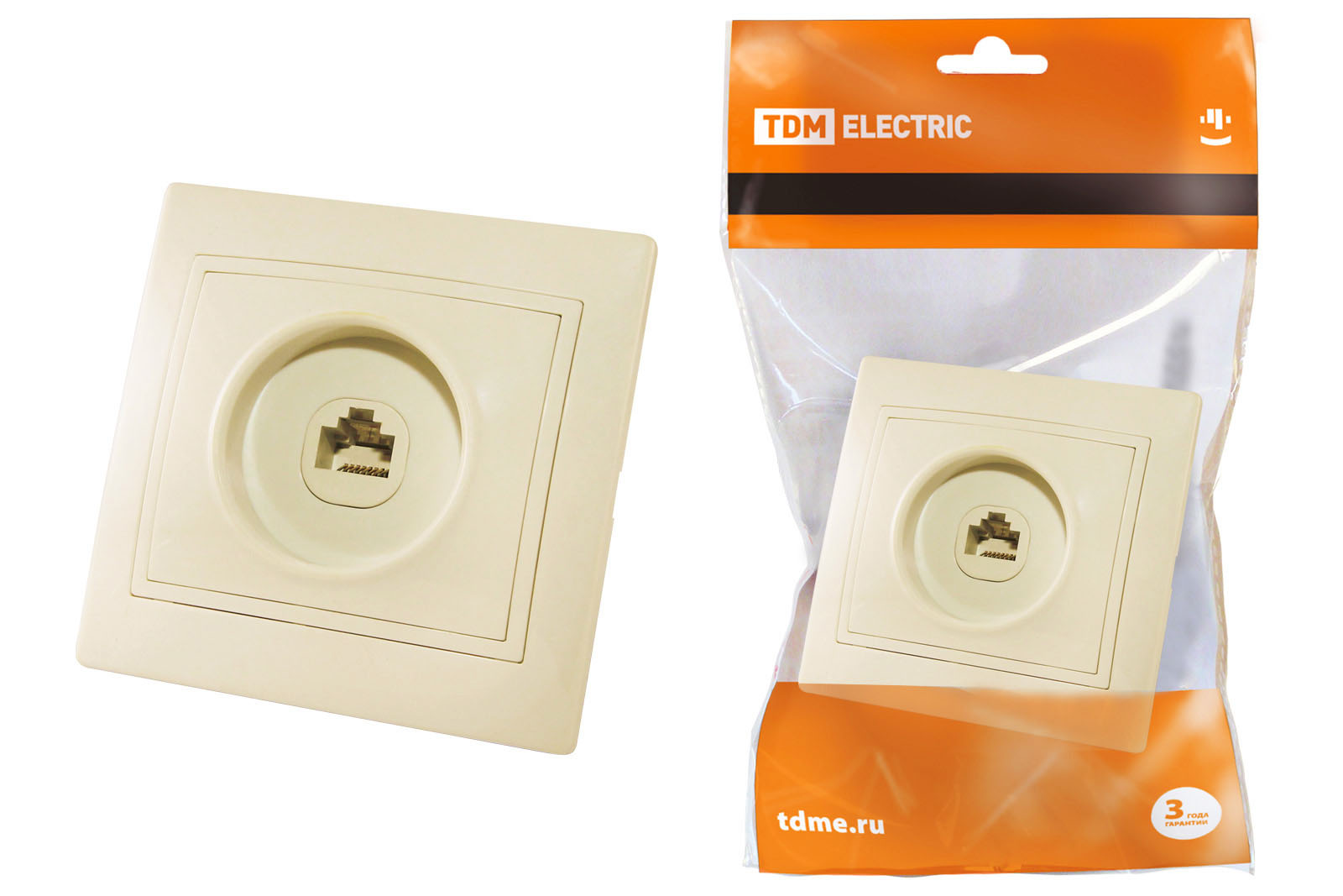 Розетка компьютерная RJ45 сл. кость Таймыр Розетка компьютерная RJ45 сл. кость Таймыр
